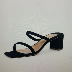 Tony Bianco Black Strappy Sandals